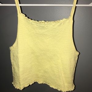 Cropped tank top